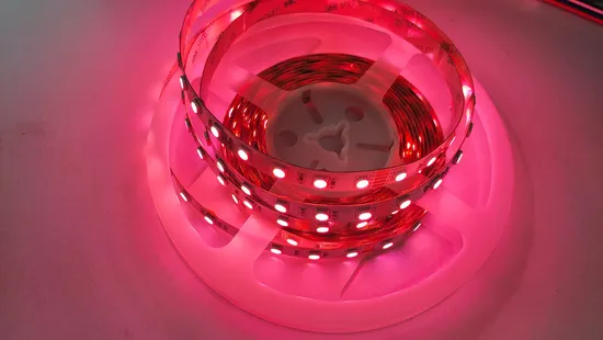 IP20/IP65/IP67 DMX RGBW LED Strip with SMD5050 Lamp Bead Black PCB Board