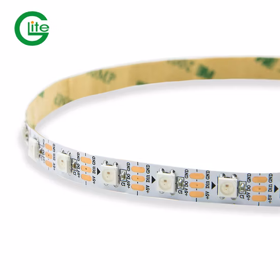 LED Strip Ws2812 LED Pixel Ws2812 5V Programmable 60LED Per Meter LED Strip