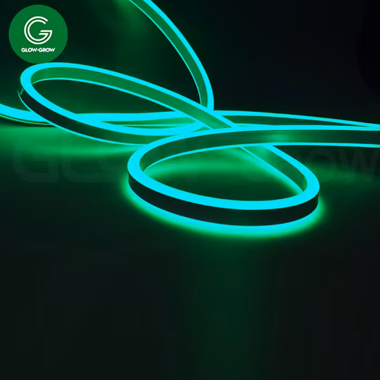 Green High Voltage IP65 Waterproof LED Tube Lighting Flexible LED Neon Strip