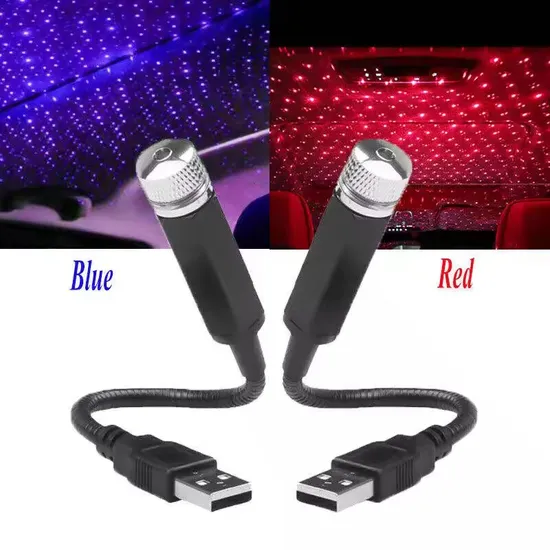 卸売-車環境レーザープロジェクター星空車 USB ミニ屋根天井 LED スターライト雰囲気
