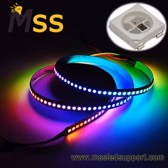 アドレッサブル RGB LED ストリップ 5V Ws2812/2811 Ce RoHS