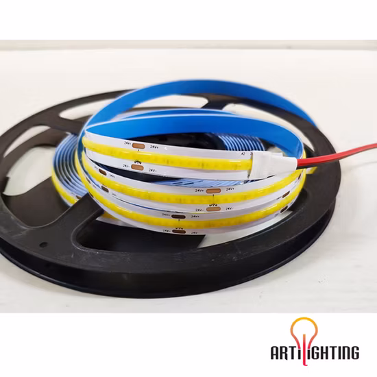 高電圧 COB フレキシブル LED ストリップ 2700K 3000K 4000K 6500K AC220V 280 チップ/M