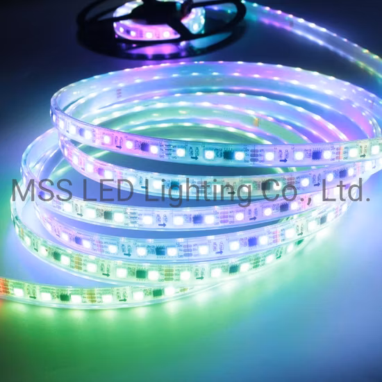 夢の色の LED ストリップ アドレス可能なデジタル ストリップ IP65 IP68 Ws2811 RGB 10mm 2811