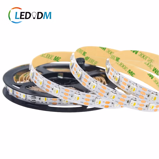 SPI 制御高密度 RGBW デジタル LED ストリップ 144 LED/M SMD5050 DC5V Sk6812、内蔵 IC