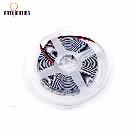 Nuovo arrivo 5 メートル SMD 2835 120LEDs/M 3000K 4000K 6500K RGB LED ストリップライト 12V 24V CCT Striscia LED bianca regolabile