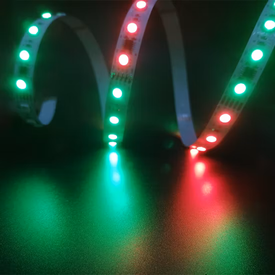 RGB 5050 スライディング ライト ストリップ、プログラム可能なホテル ミュージック DMX LED ストリップ