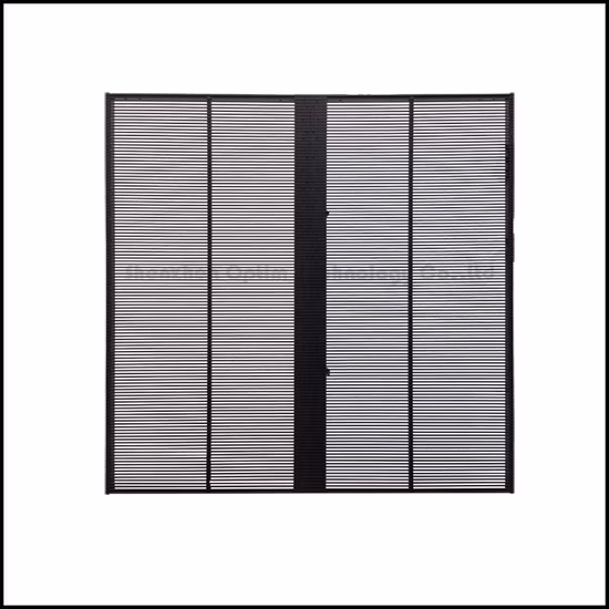 P3.9 P7.8 P10 ガラス壁用屋内 HD カラー広告表示 LED 透明スクリーン