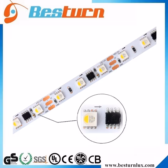 Striscia LED デジタル RGB 12/24V F60210-DMX