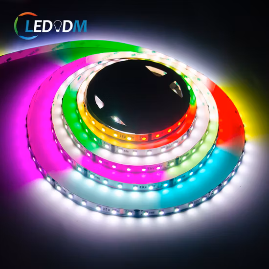 Striscia LED RGB 24V 2835 120Led/M 6mm 10W/M Striscia LED Dmx RGB indirizzabile Striscia LED マジカ