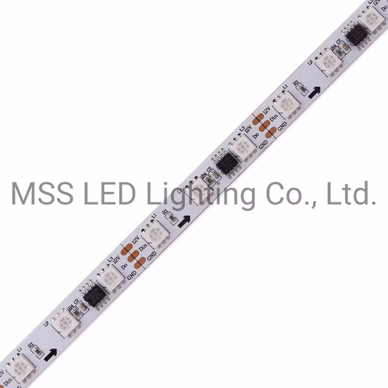Ws2811 DC12V 60LED デジタル オートライト マジック ビークル LED ピクセル ストリップ