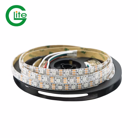 5 メートル 144 LED フルカラーデジタル LED ストリップ WS2812b WS2813 チップ RGB アドレス指定可能な LED ストリップ統合